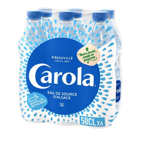 Carola Plate Mineral Water