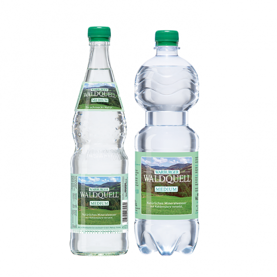 Warburger Waldquell Medium Mineral Water